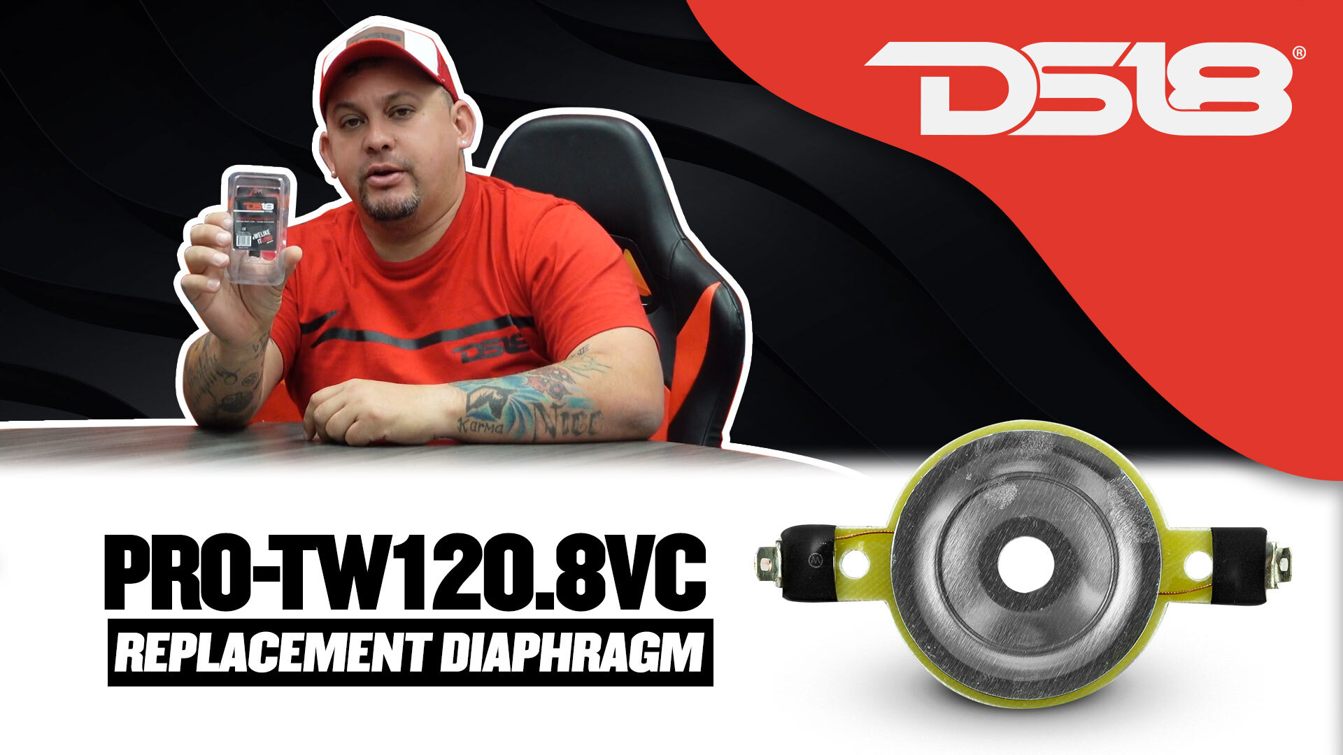 Amazon.com: DS18 PRO-TW120.8VC PRO Replacement Diaphragm for PRO